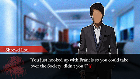 You just hooked up with Francis so you could take over the Society, didn't you ?